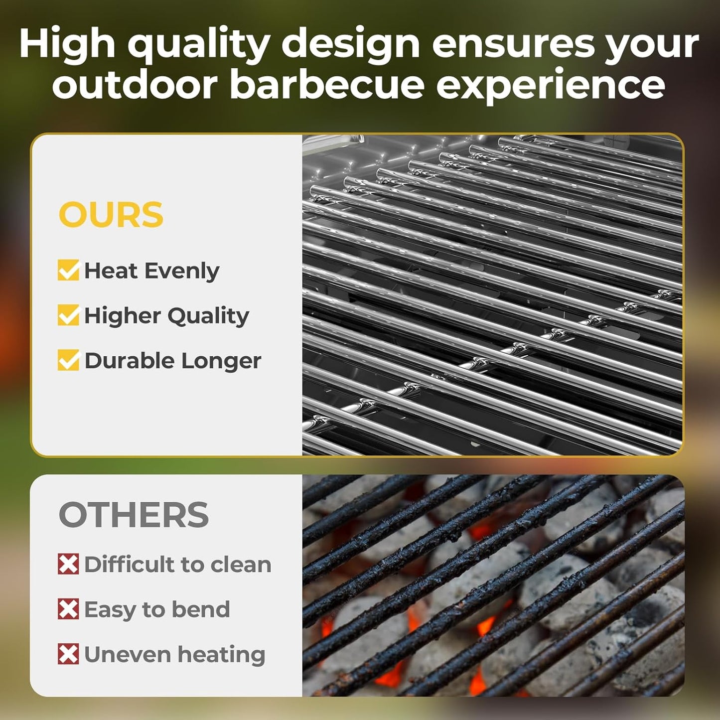 3 & 4-Burner Propane Gas Grills with Side Burners, for Outdoor Cooking, BBQ, Patio, Camping