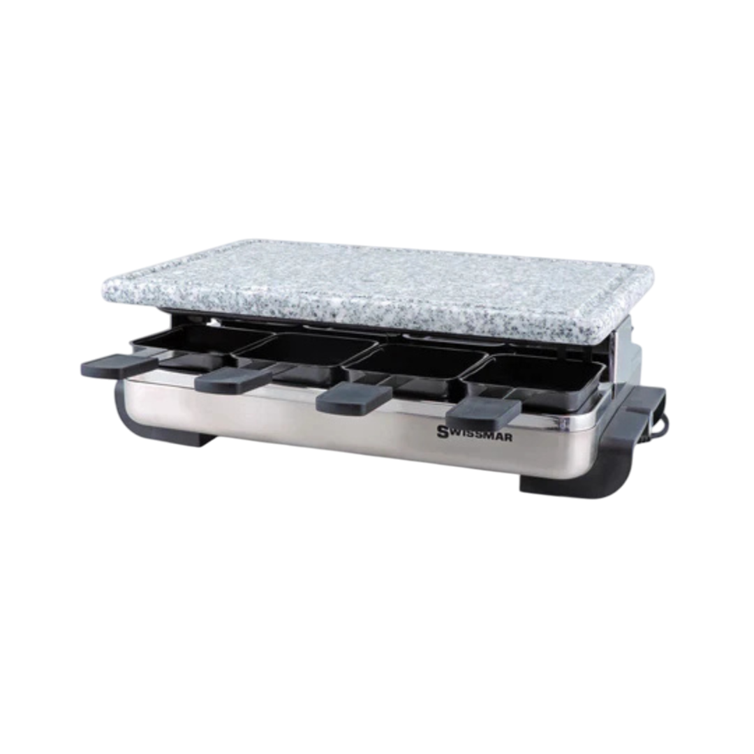 Raclette Grill | Granite Top | Classic Stainless Steel | Swissmar