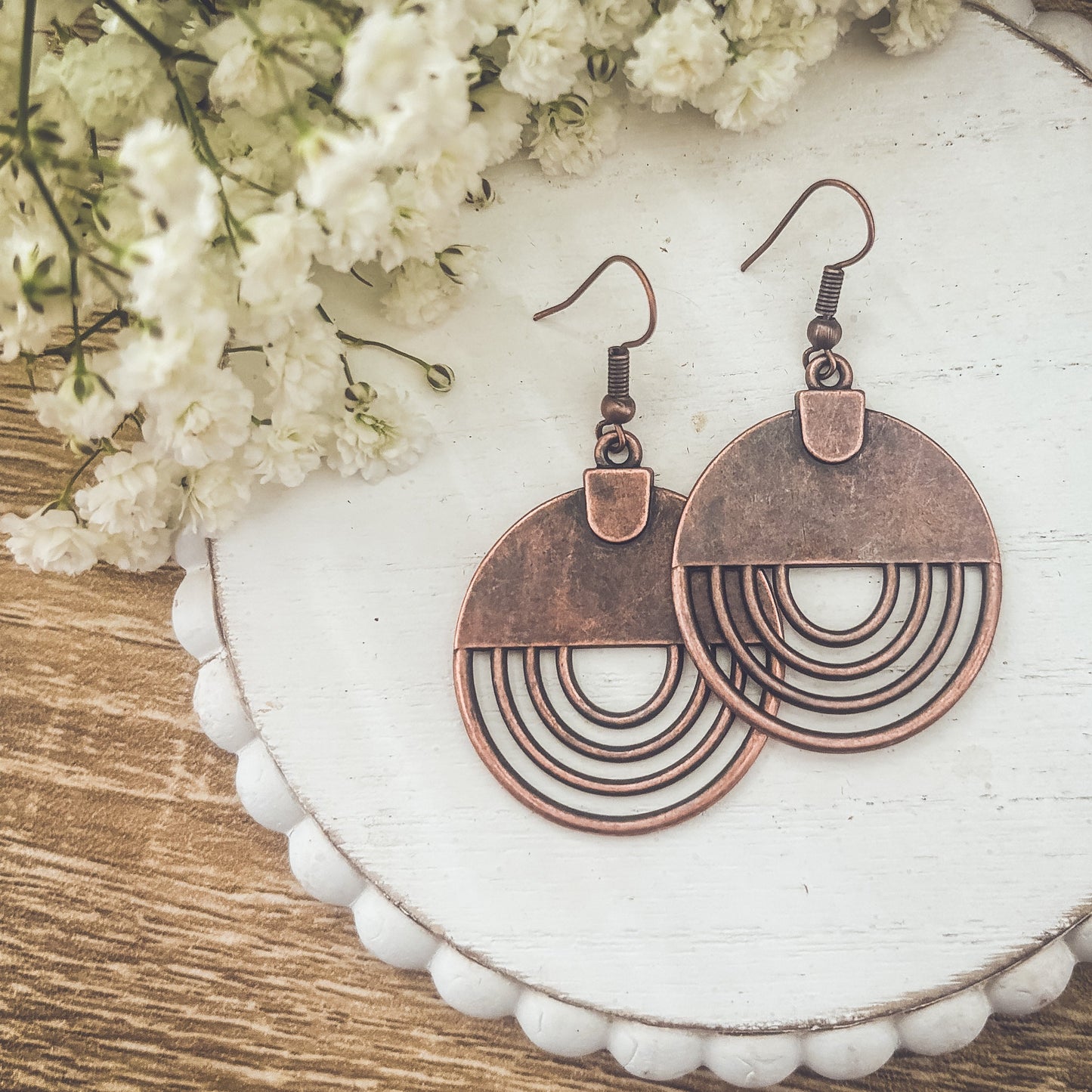 Copper Horizon Earrings