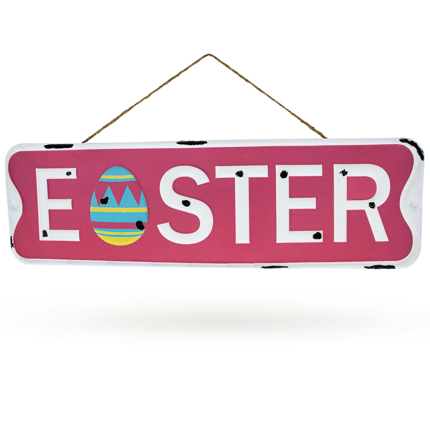Easter Metal Wall Sign 18 Inch Wide