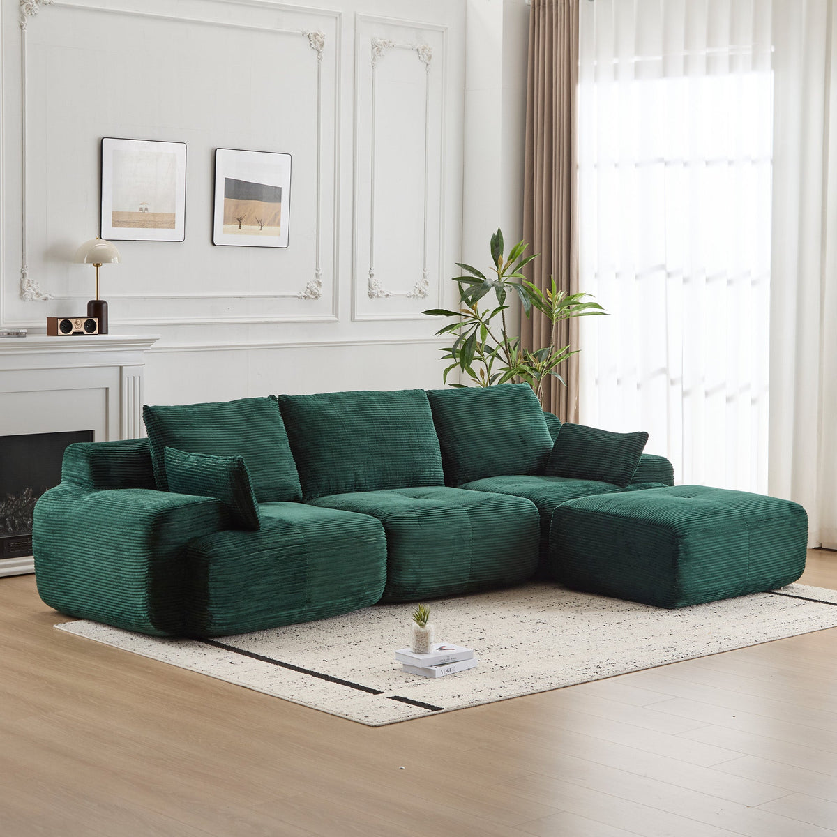 Modern Memory Foam Compressed Sofa
