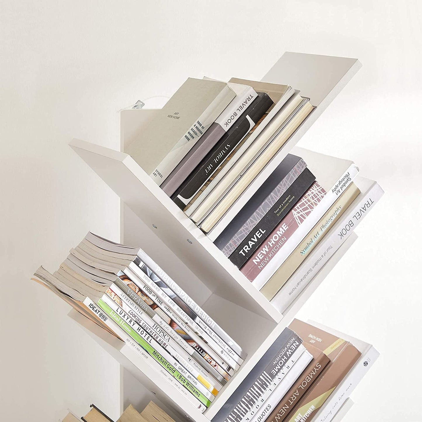 Tree Branch Bookshelf 8 Tier For Small Spaces Home Office
