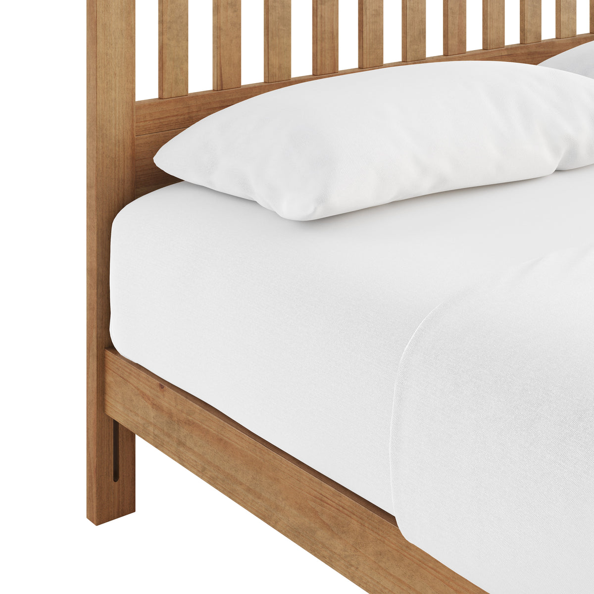 Malinda Mission Style King Panel Bed