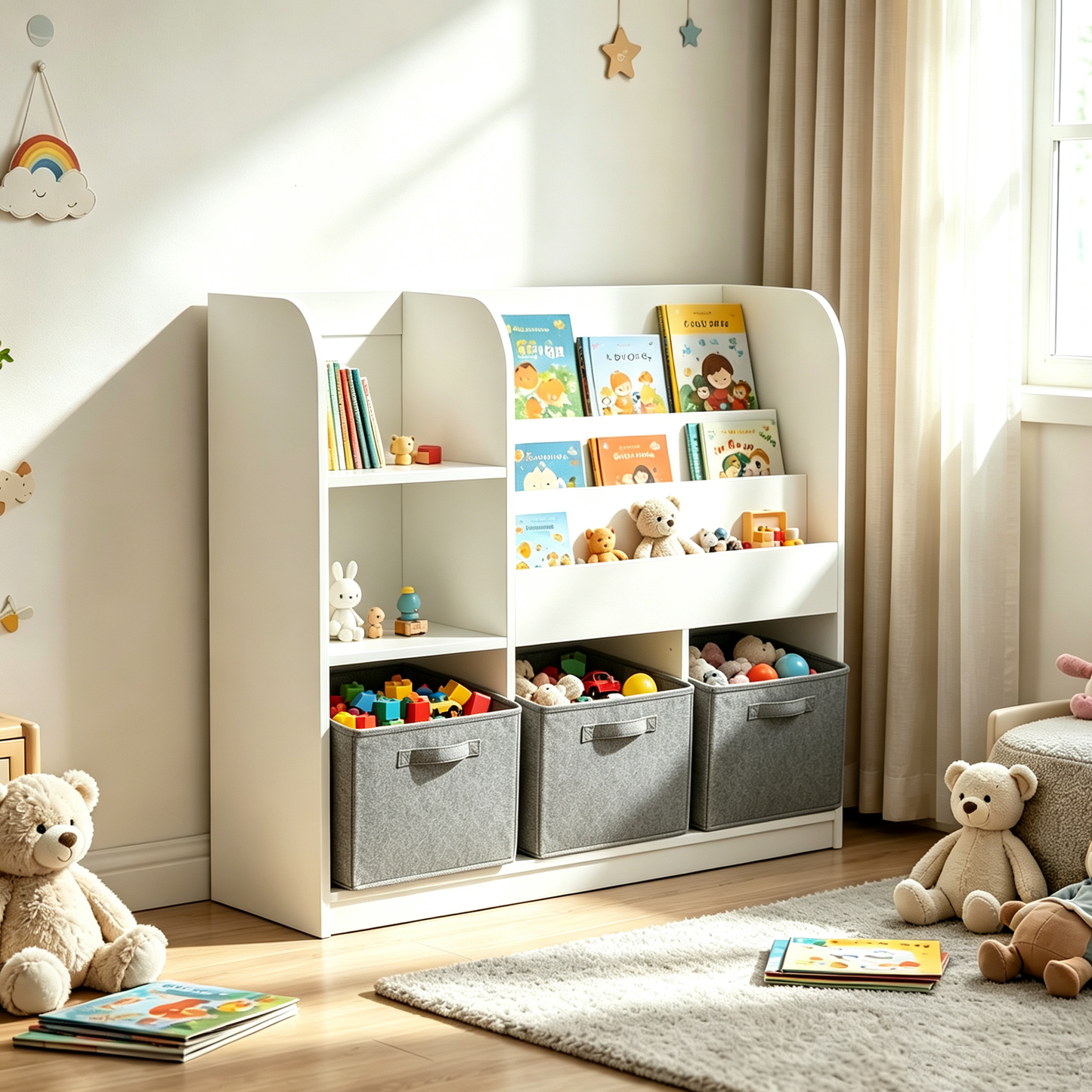 Kids Bookcase and Bookshelf