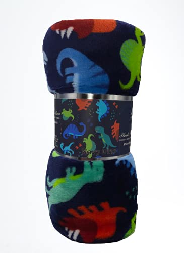 Decor&More American Pride Collection Microplush Throw Blanket (50" x 60")