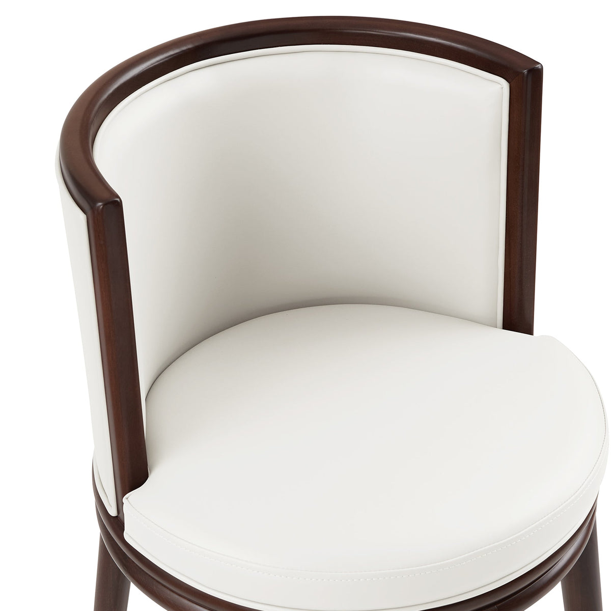 Evalyn Wood Upholstered Barstool