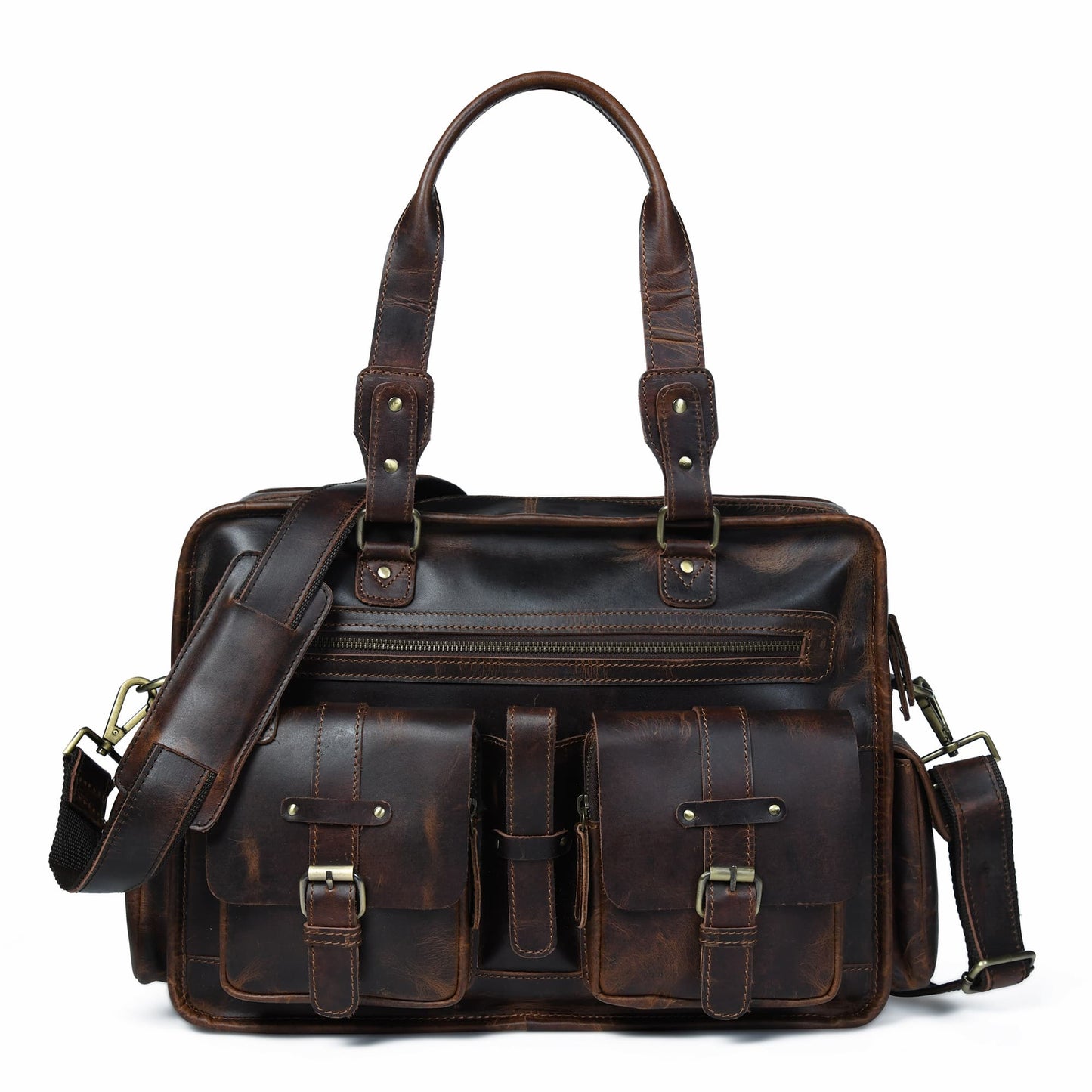 Dryden Buffalo Briefcase
