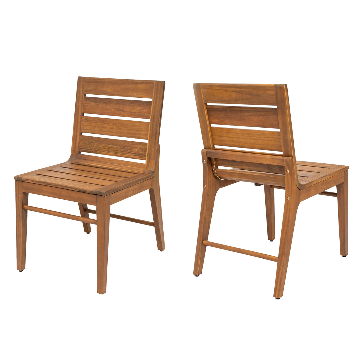 7 Piece Outdoor Acacia Wood Dining Set