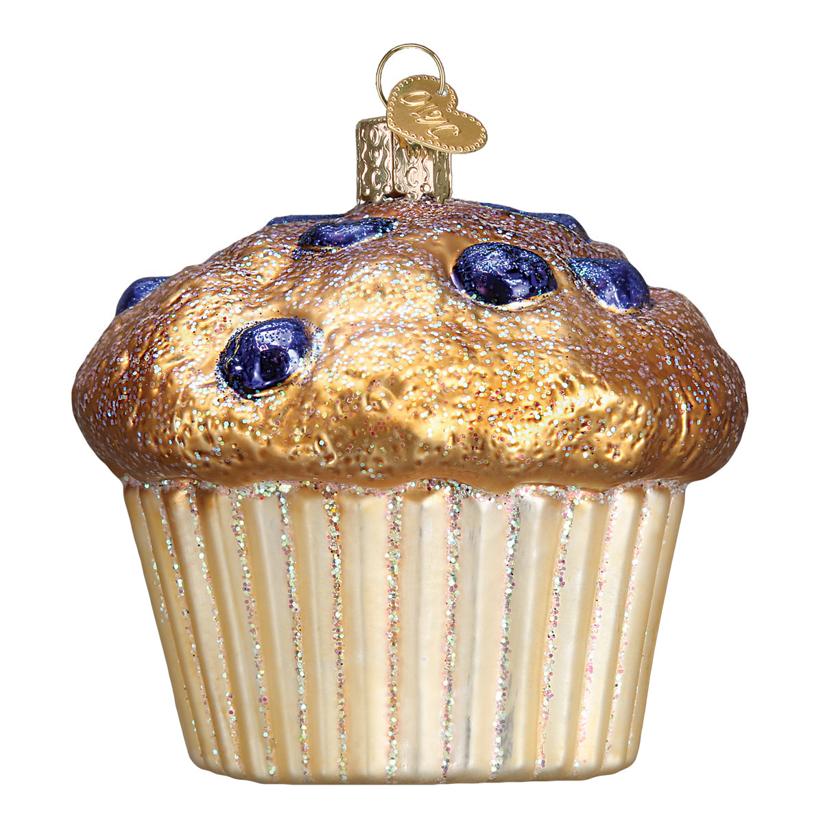 Blueberry Muffin Ornament