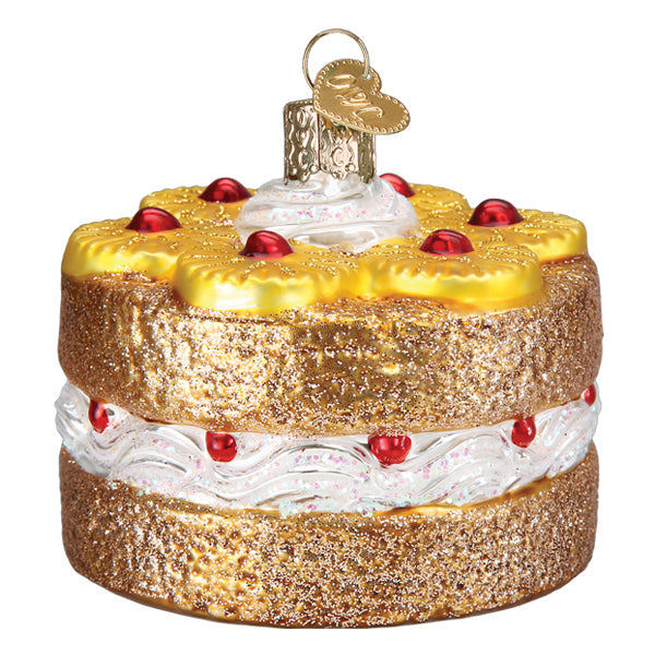 Pineapple Upsidedown Cake Ornament