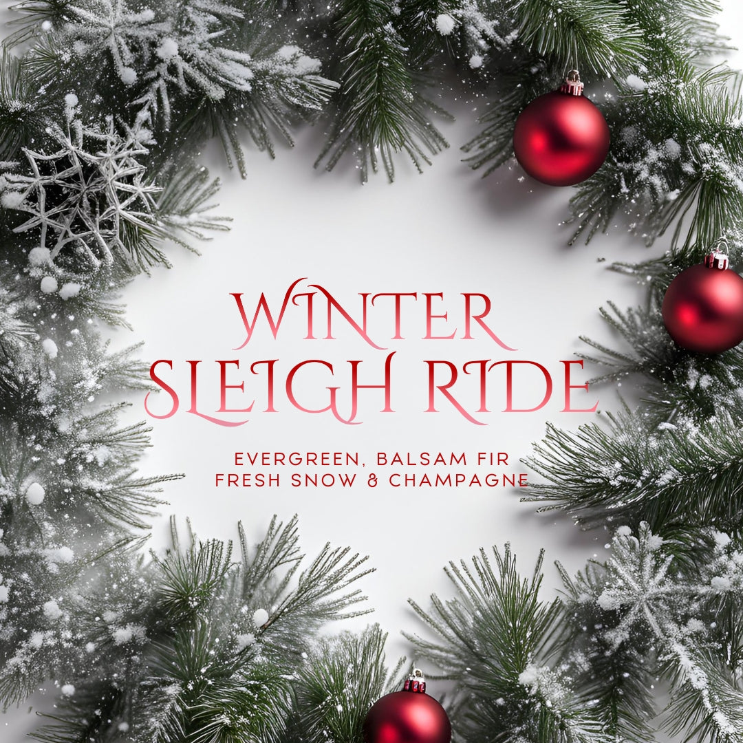 Winter Sleigh Ride (14oz) - Notes: Evergreen, Balsam Fir, Champagne Accord, Oakmoss