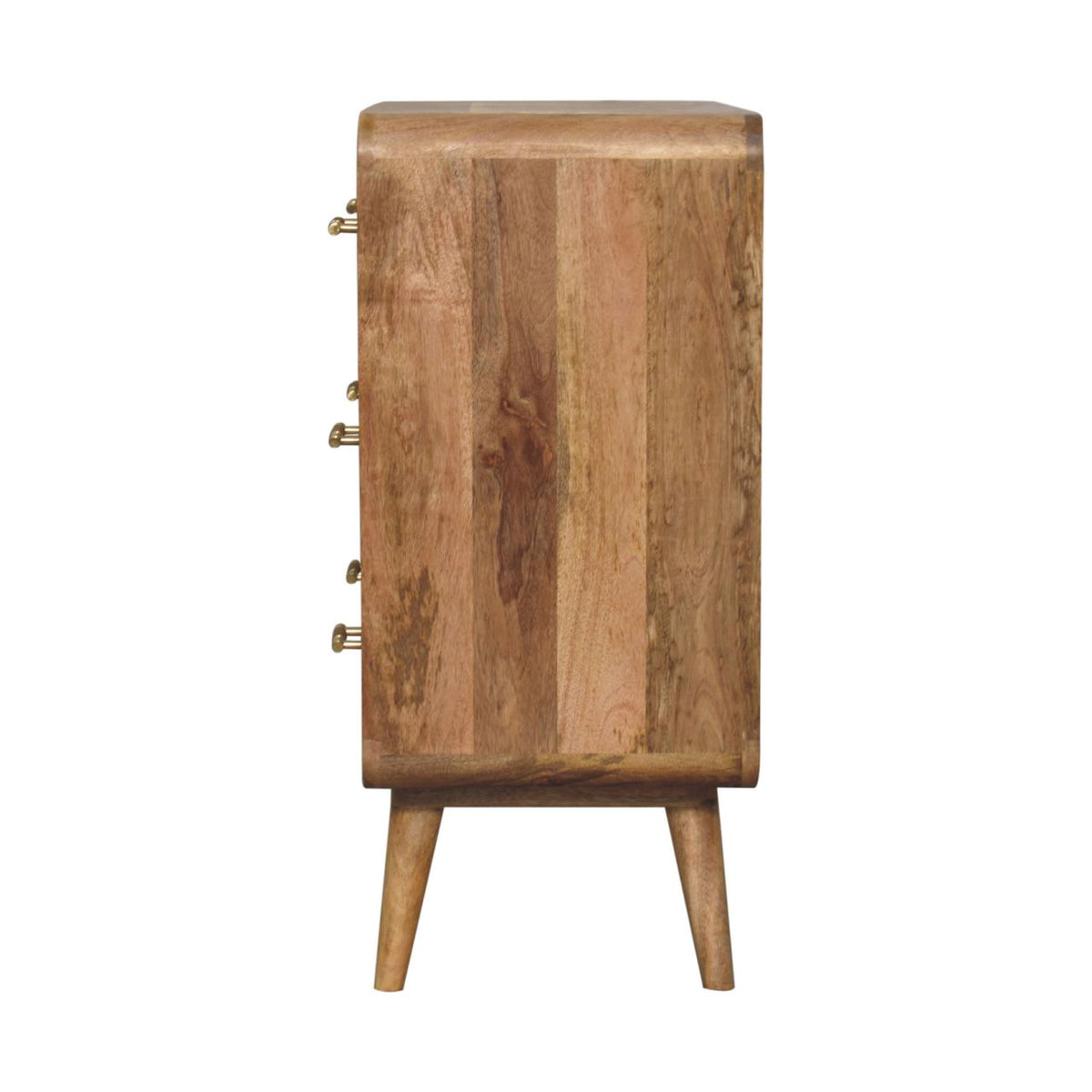 T-bar Ridged Chest, 3-Drawers