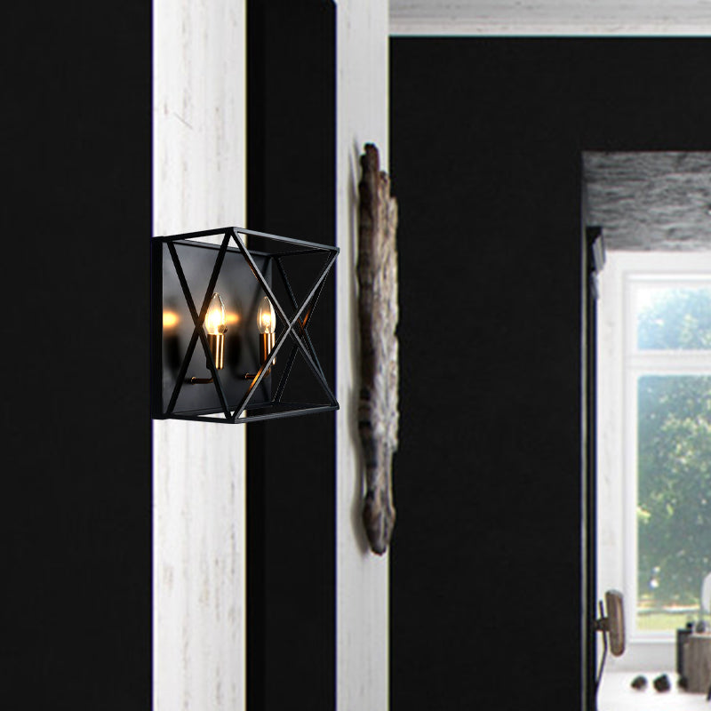 Embrace Rustic Charm with the Farmhouse Style Metal Sconce Light Fixture