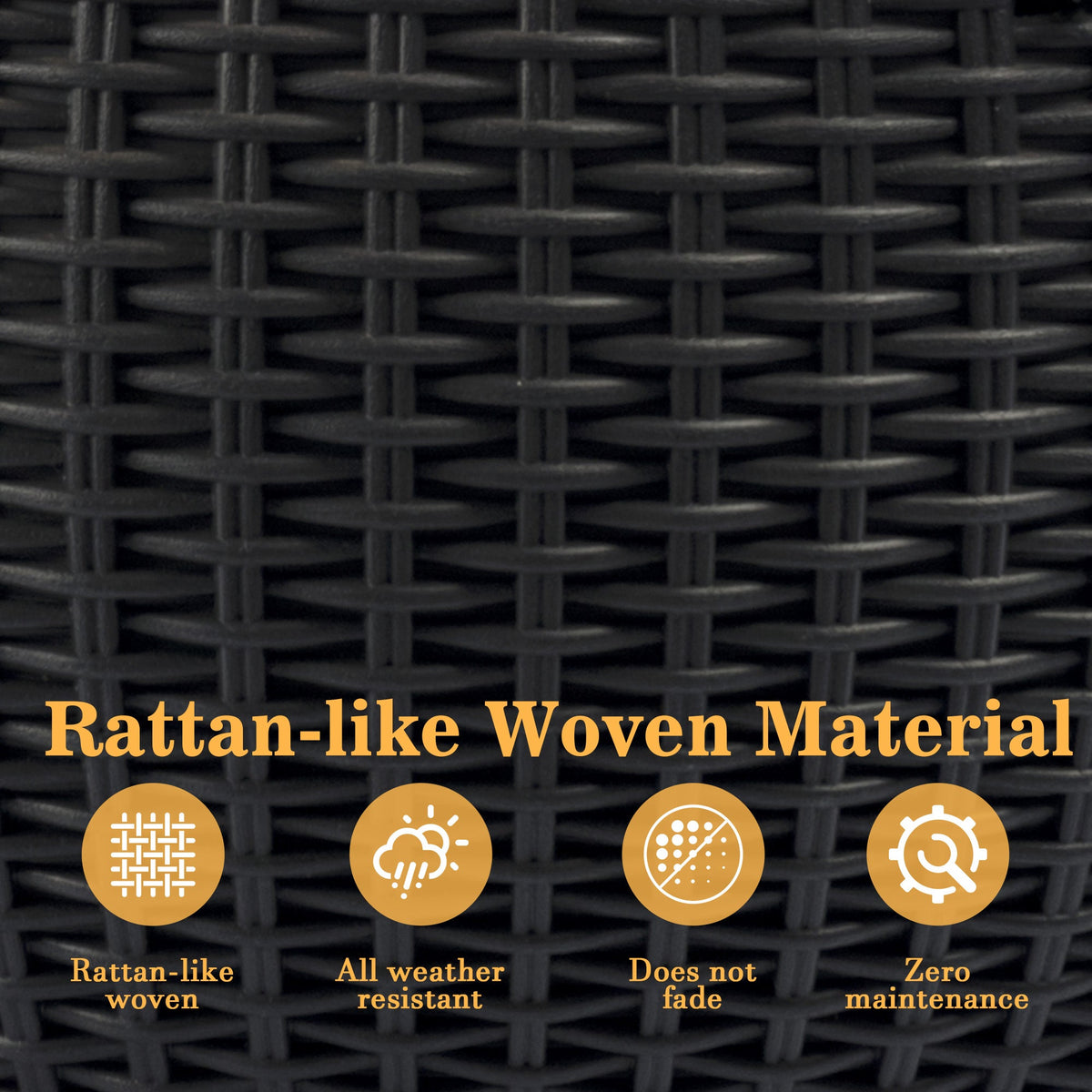 Self-Watering Hanging Rattan-Inspired Planter (Pack of 2)