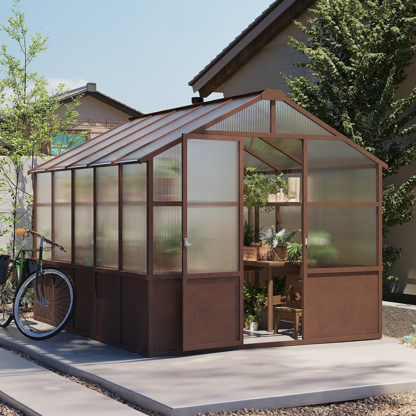 8x10 FT Greenhouse Kit