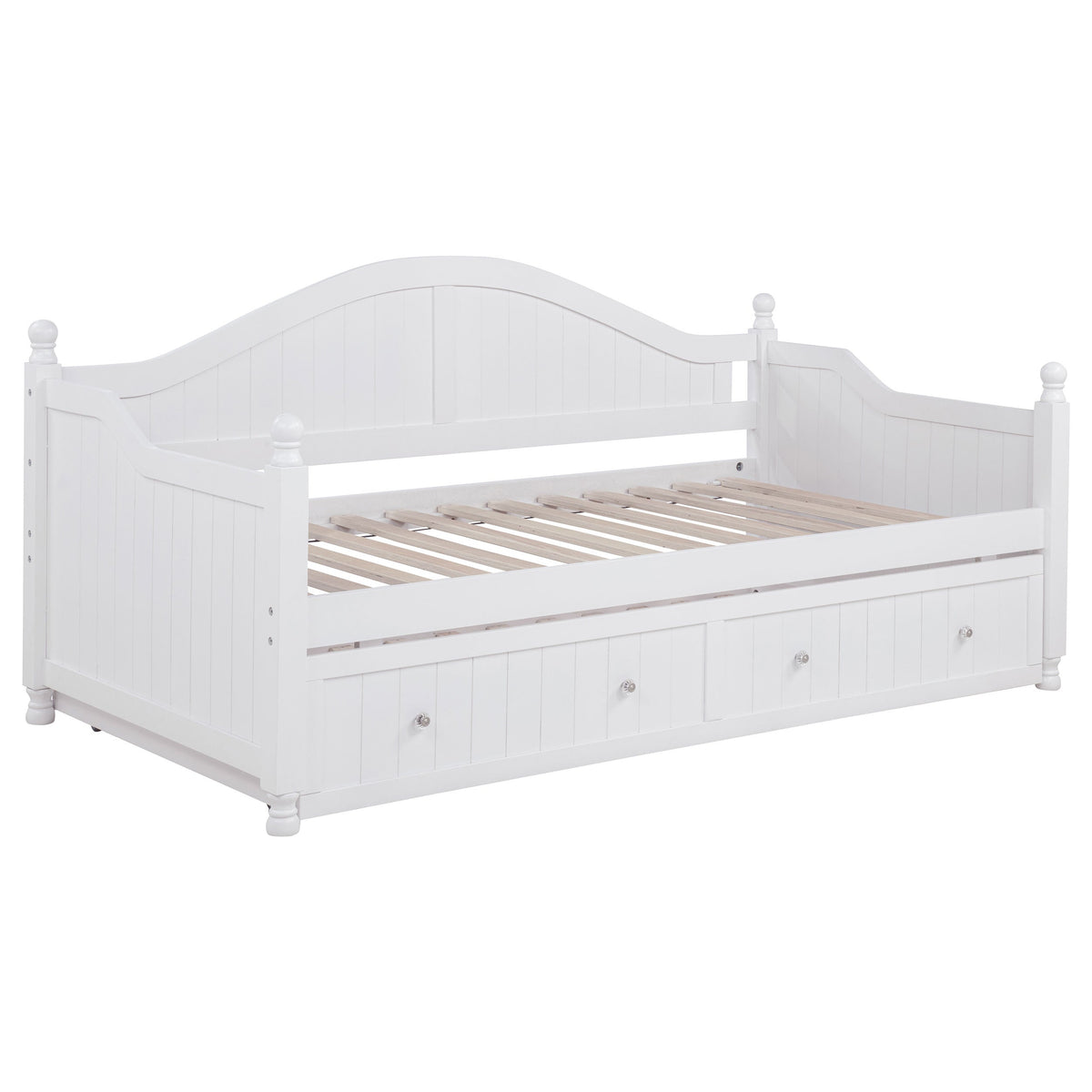 White Twin Daybed with Trundle