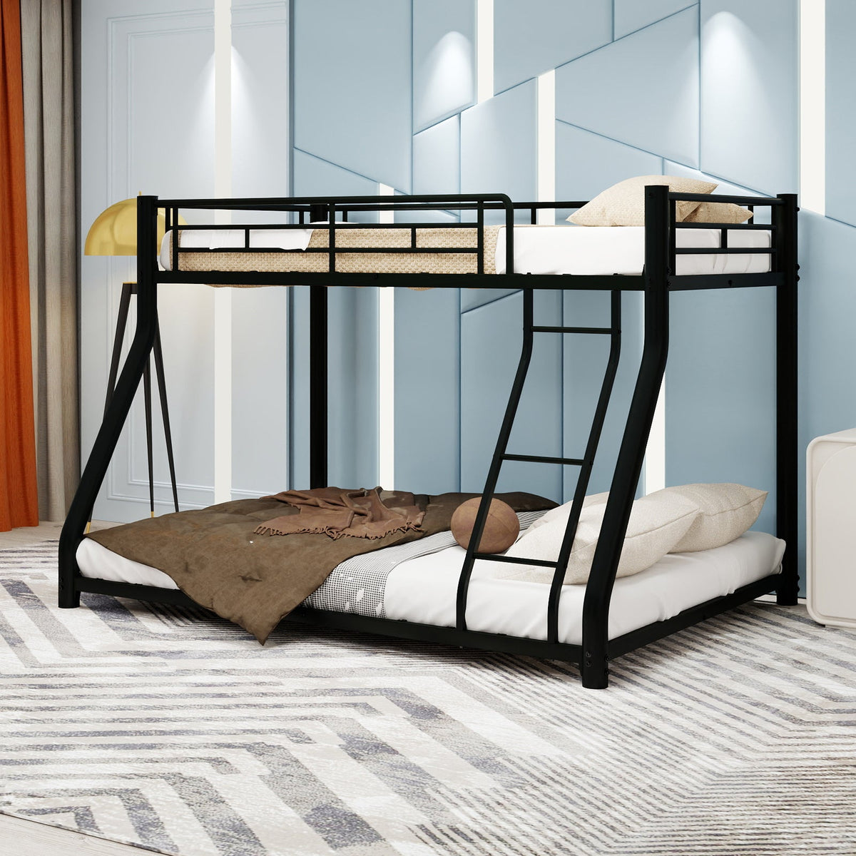 Twin Over Full Metal Bunk Bed