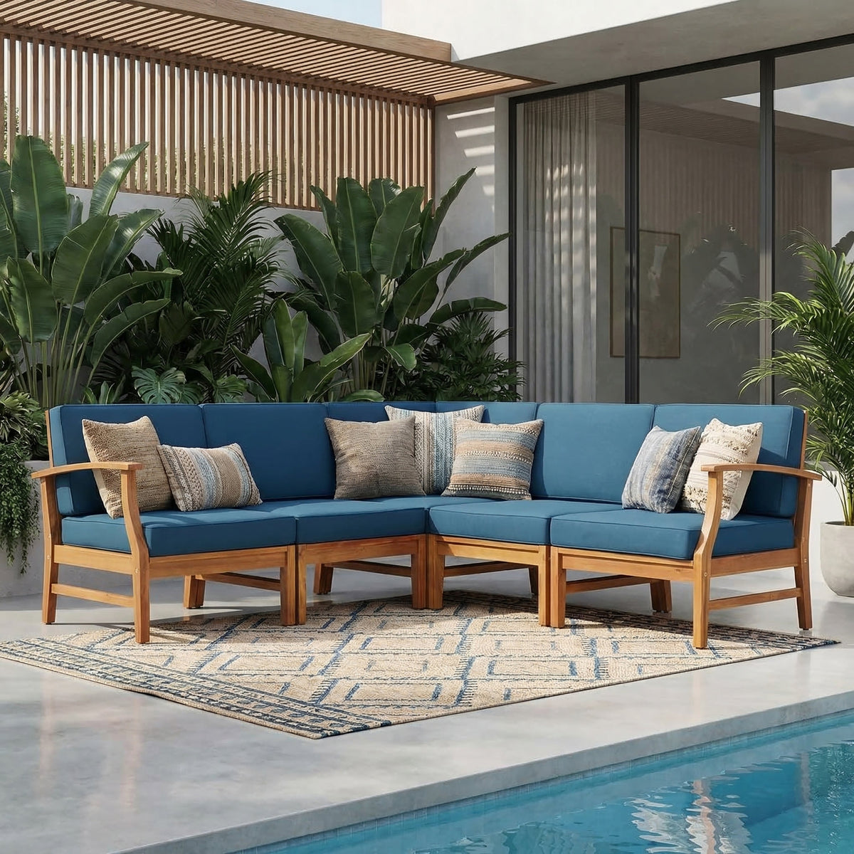 Perla 5-Pcs Sofa Set
