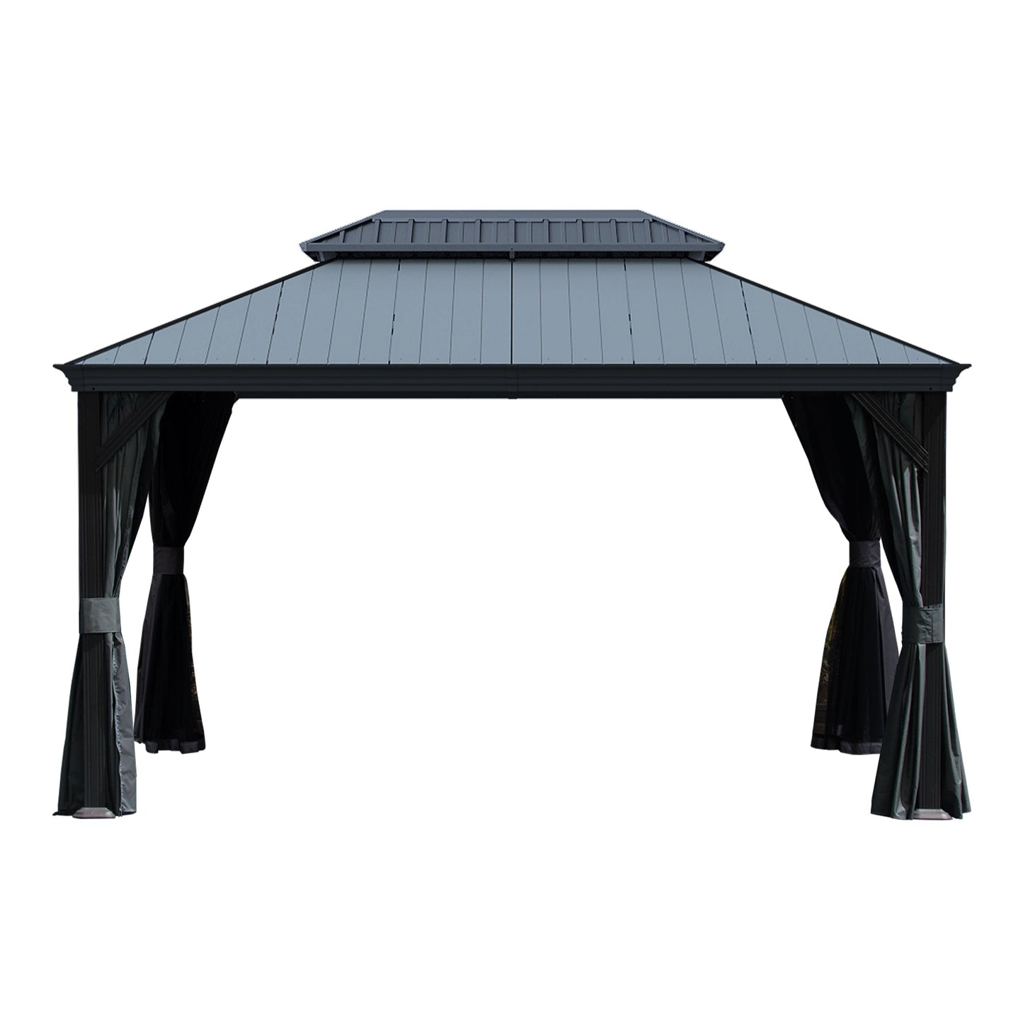 10'x14' Hardtop Gazebo with Resin Roof