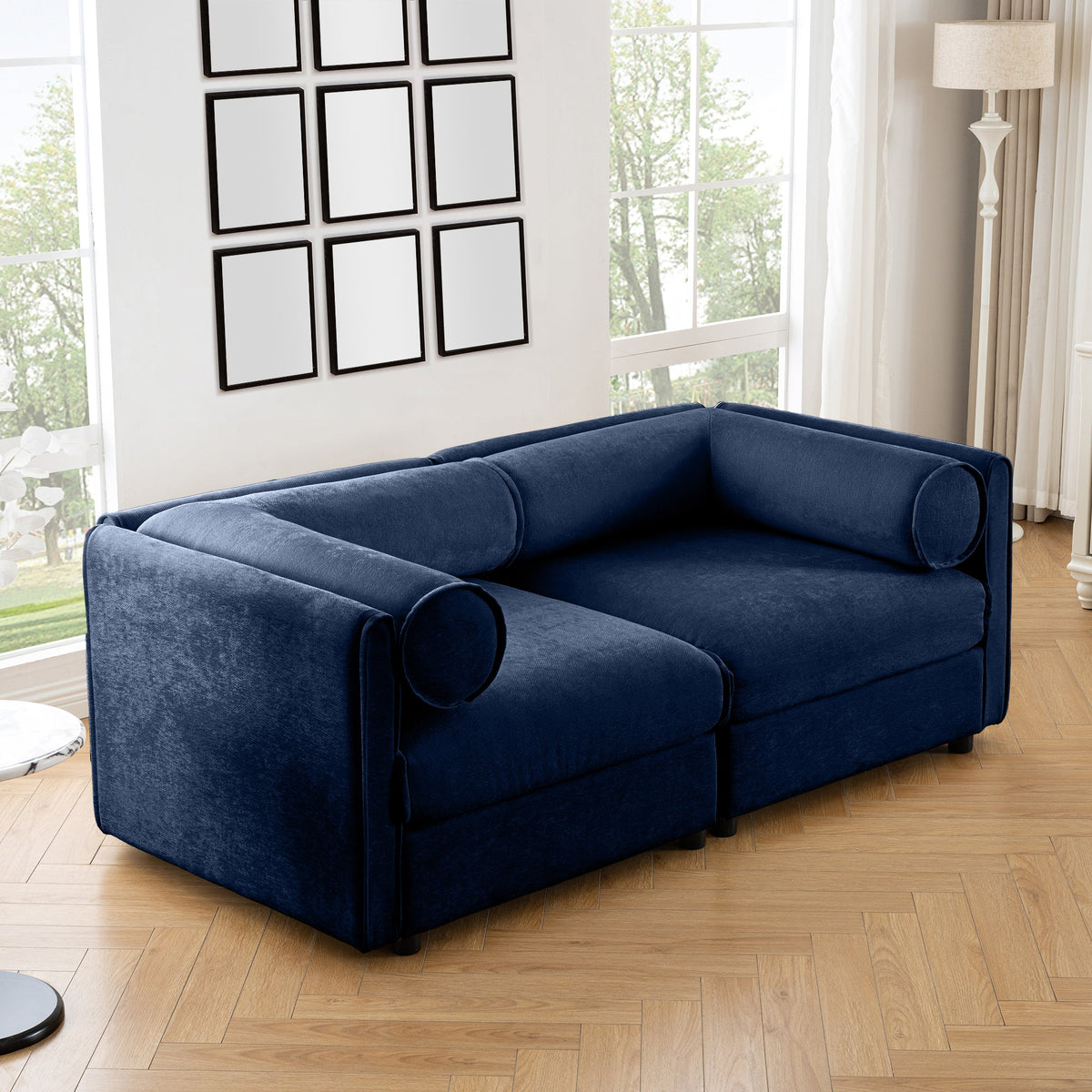 Stylish Chenille Sofa