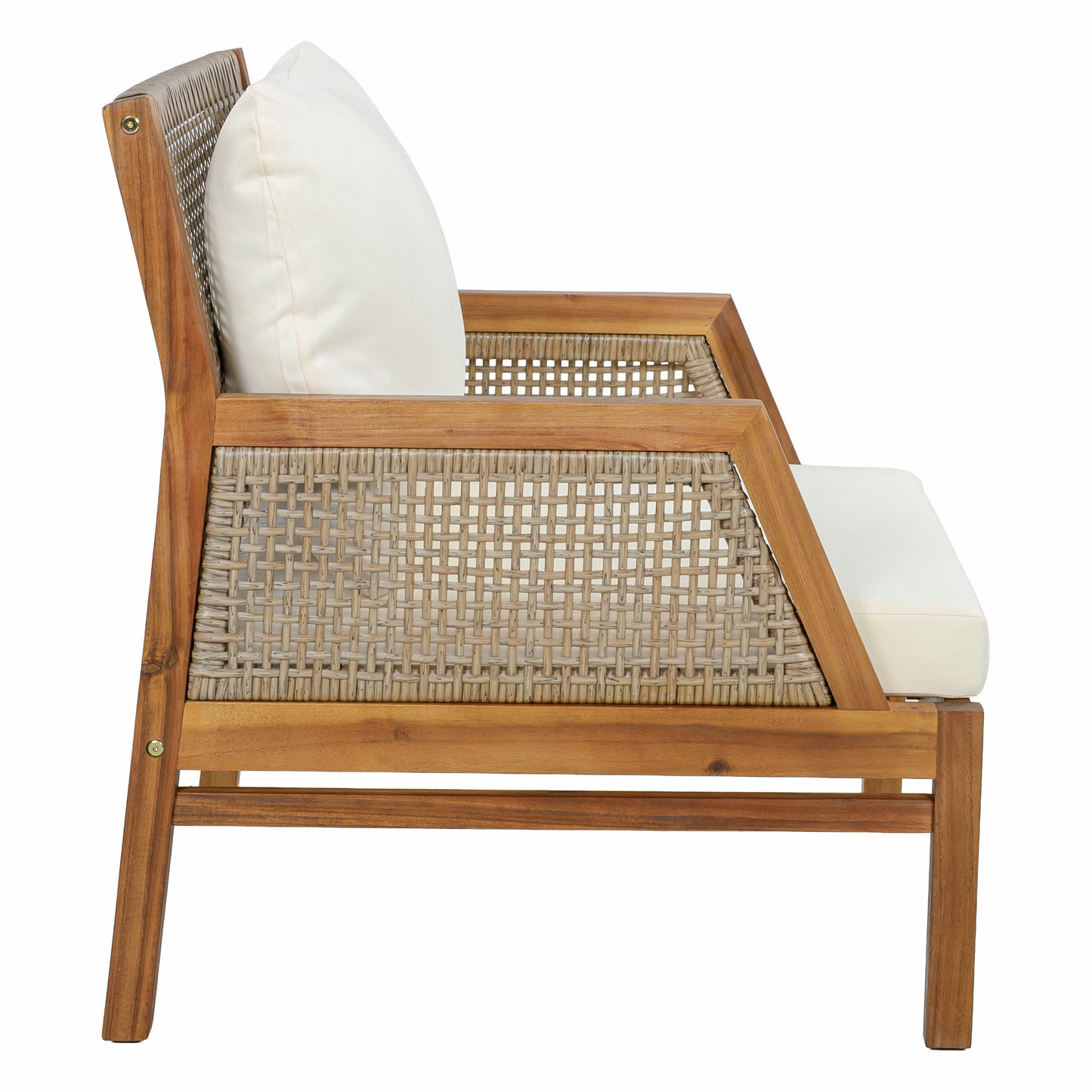 Acacia Wood Patio Furniture Club Chair