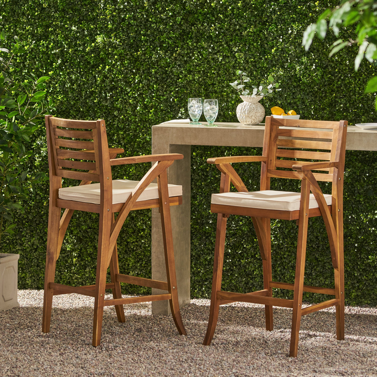 Hermosa 2PC Barstool Set