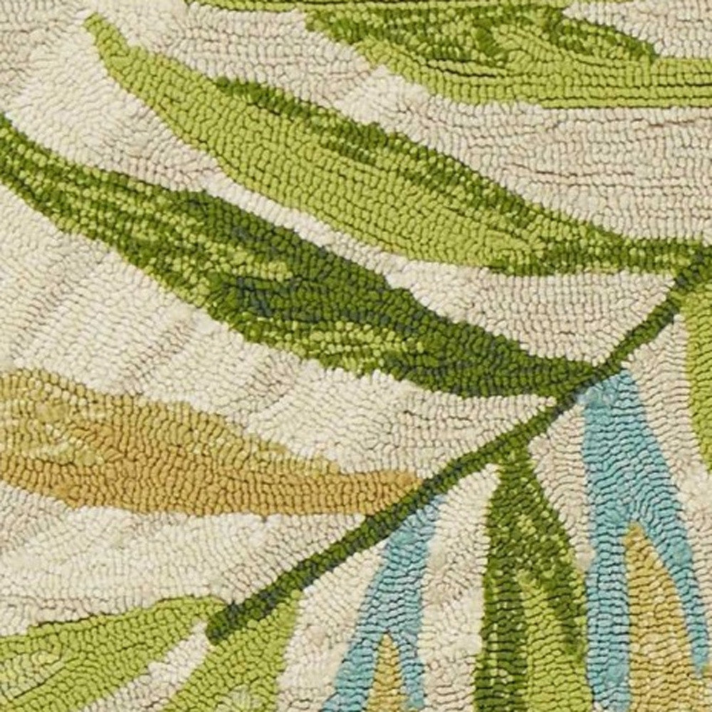 7' X 9'  Uv Treated Polypropylene Sand Area Rug