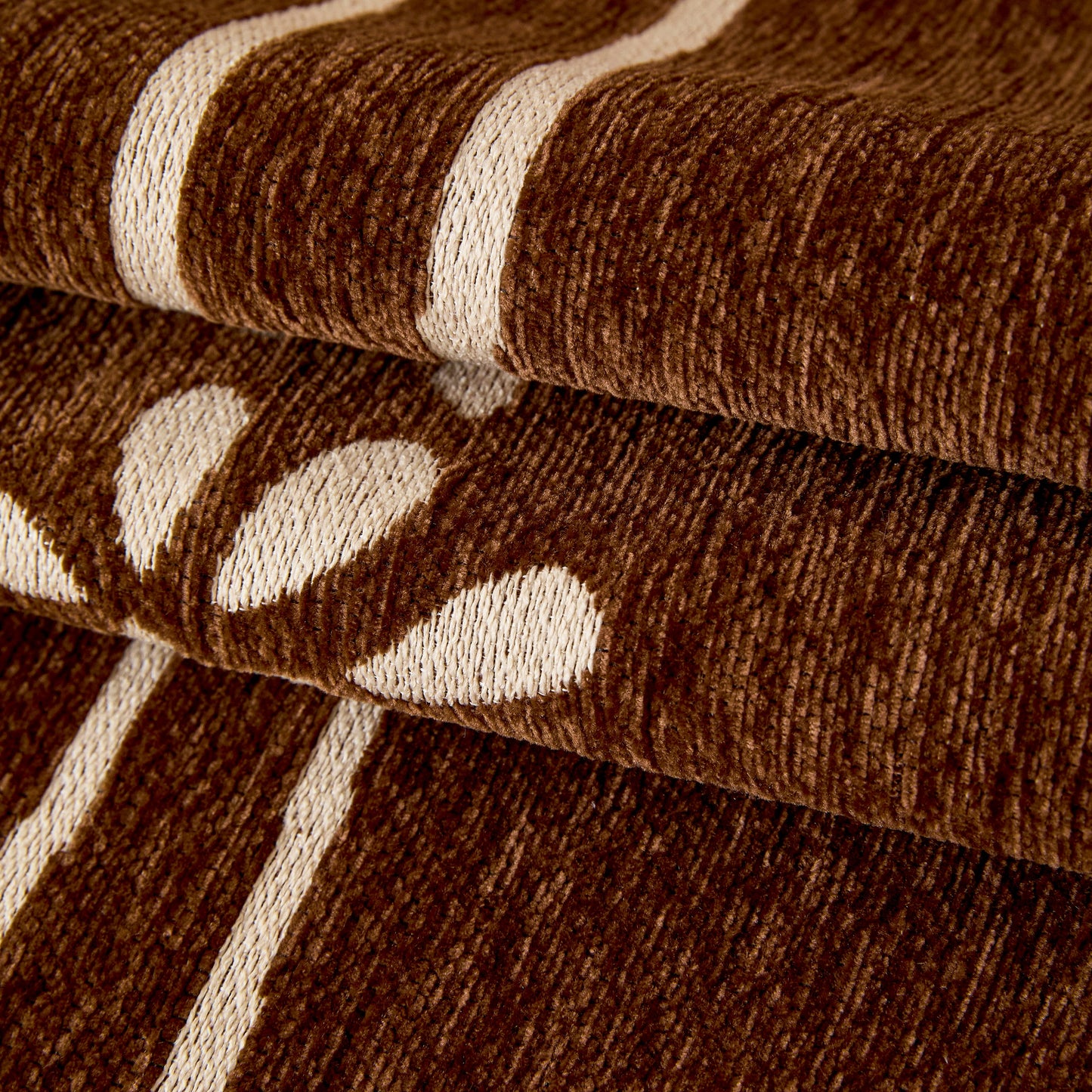 Chenille Jacquard Sofa Throw Cover with Tassel Soft Thick Couch Protector Blanket