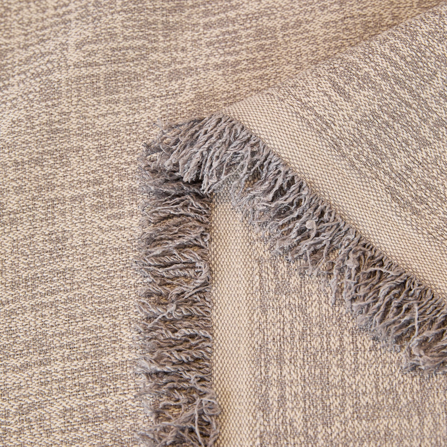 Natural Textured Linen Couch Cover, Breathable & Hypoallergenic Furniture Protector