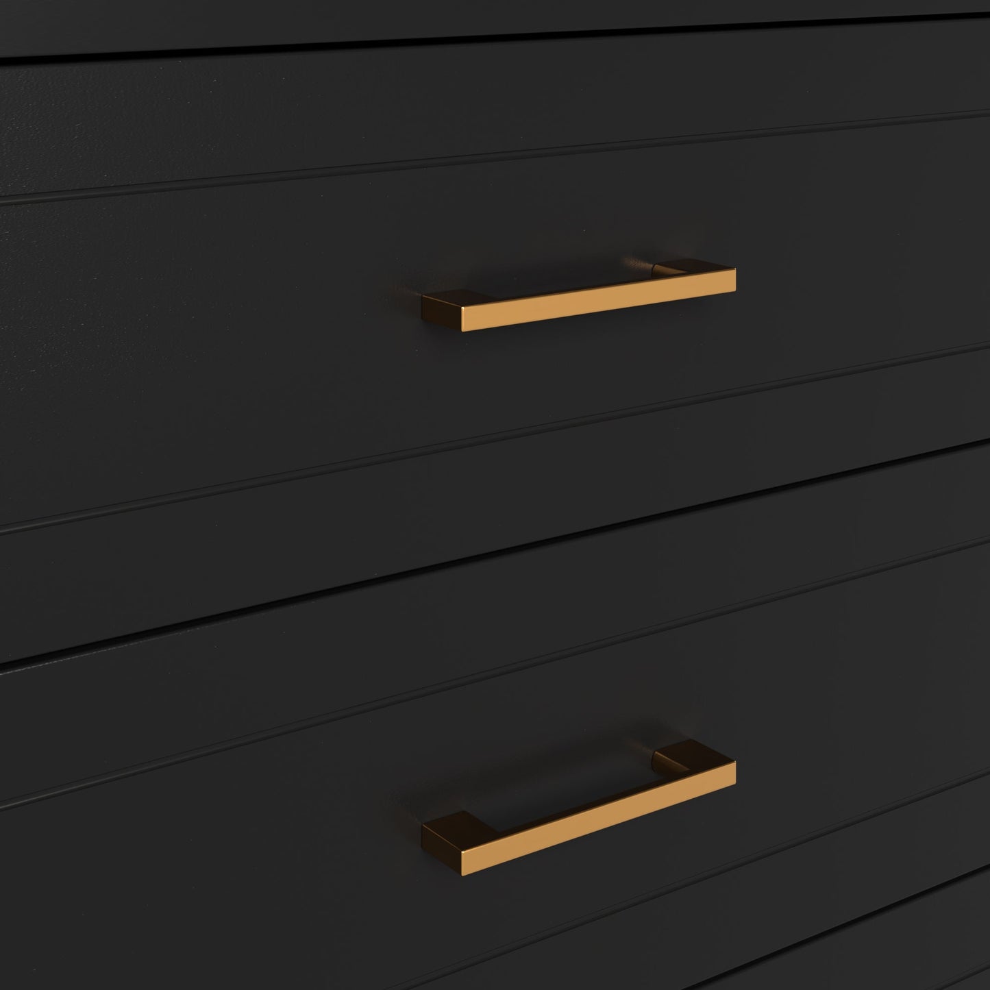 Modern 6-Drawer Double Dresser