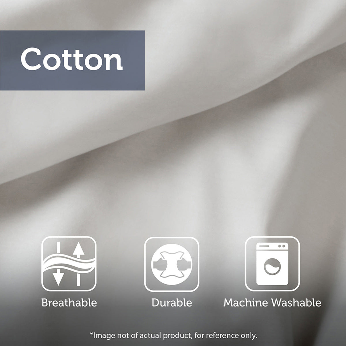 King/Cal King 3 Piece Tufted Cotton Duvet Cover Set
