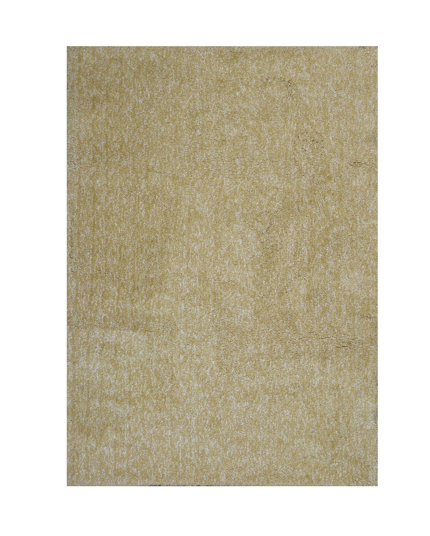 9' X 13' Yellow Hand Woven Area Rug