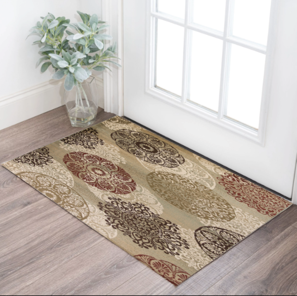 8' X 11' Sage Green Area Rug