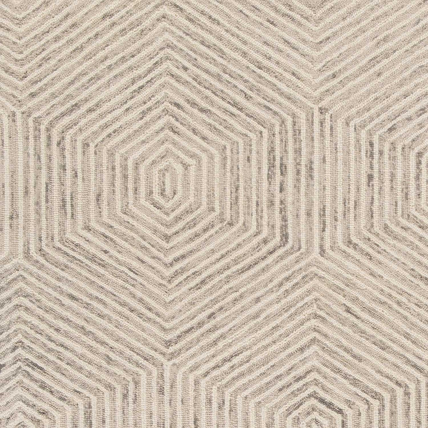 8' X 10'  Wool Ivory  Area Rug