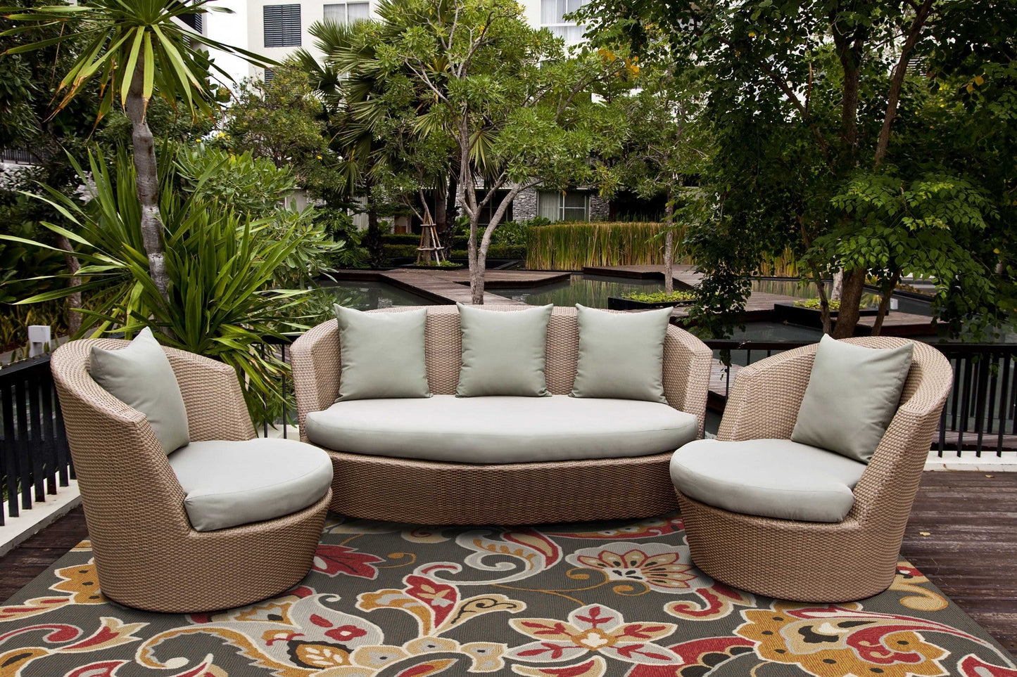 2' X 3' Taupe Hand Tufted Area Rug