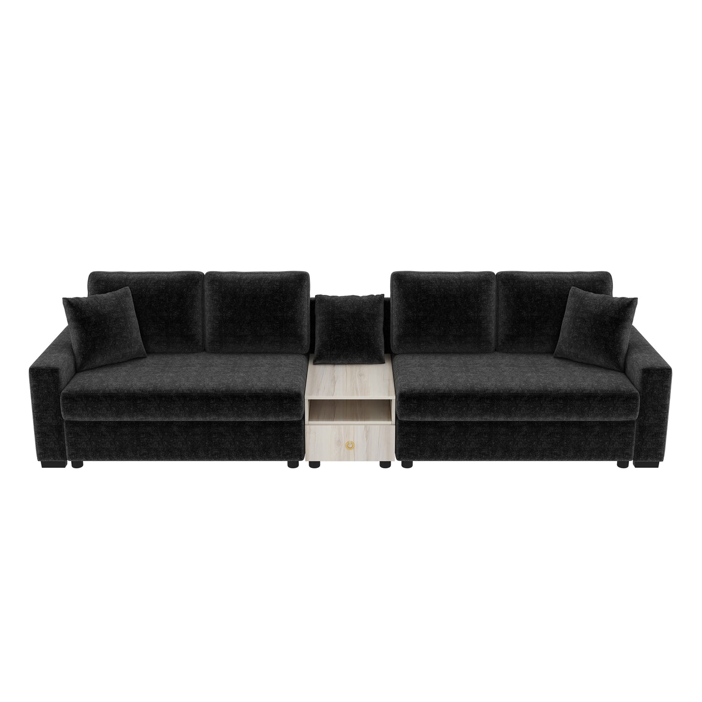 Modern Sofa Couch 127.9" Modular Sofa