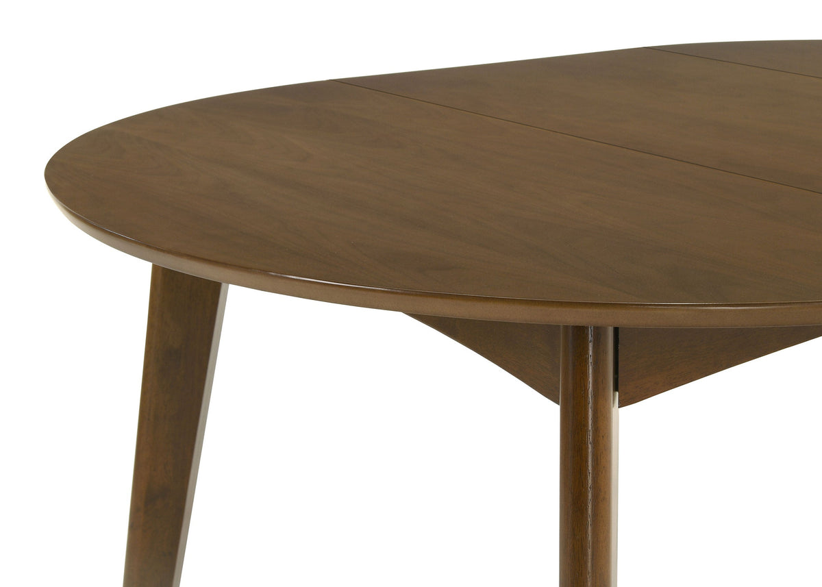 Thomson Dark Oval Dining Table