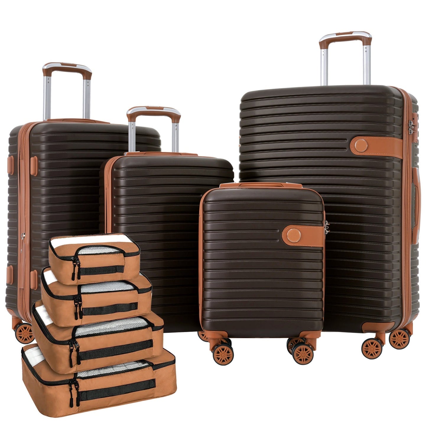 4 Piece Luggage Set Suitcase Set