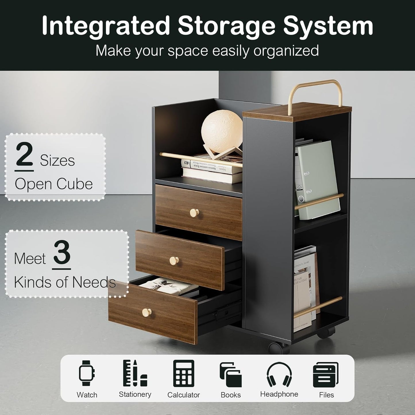 71 Inches Electric Standing Desk Lockable Cabinets