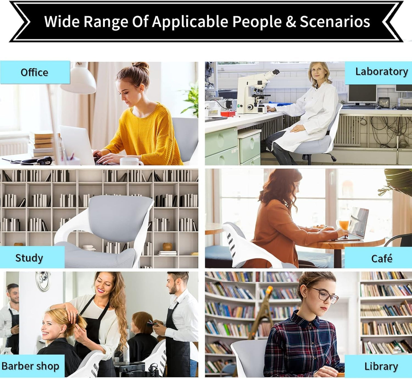 Ergonomic Drafting Chair With Lumbar Support Grey Office