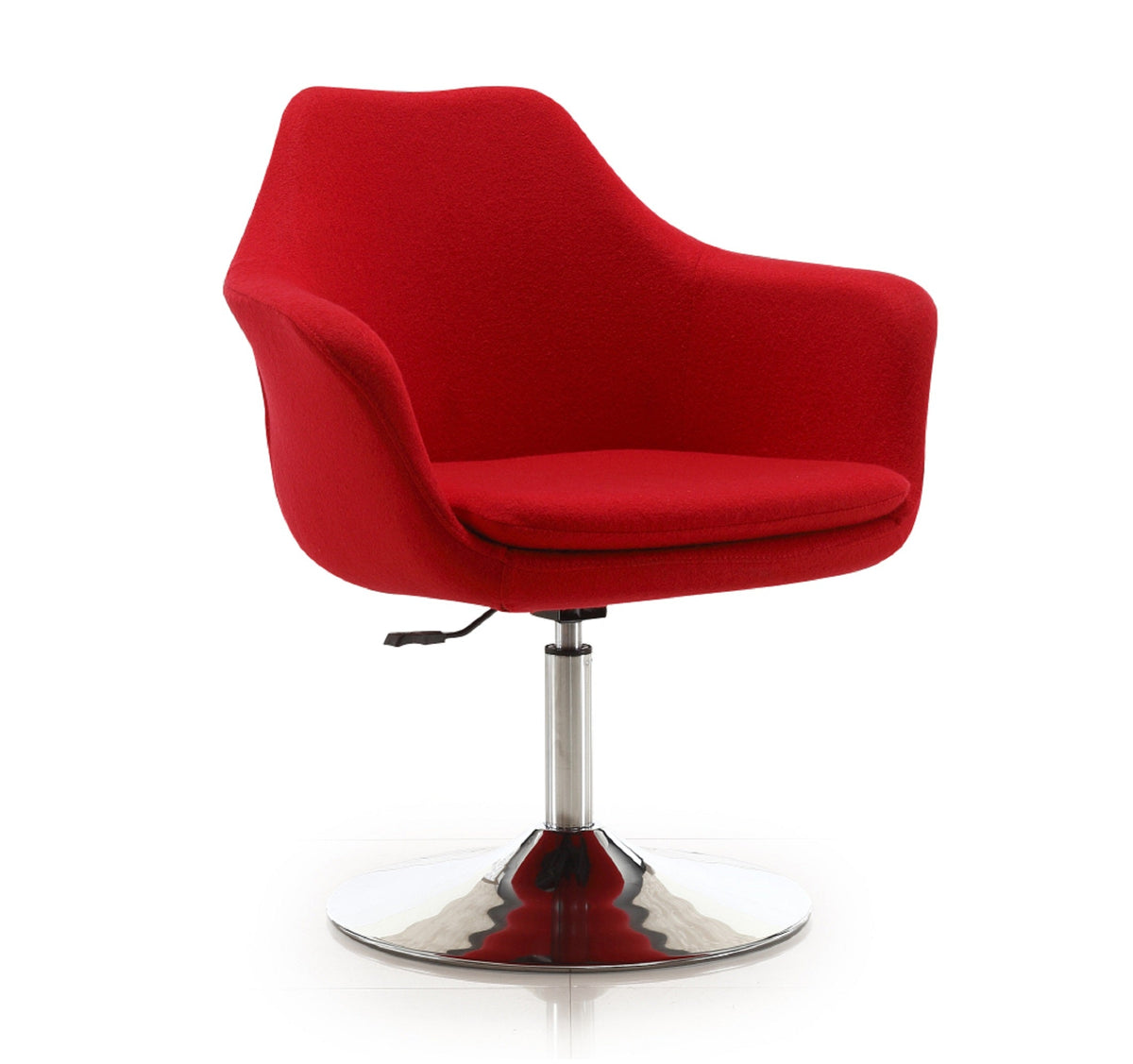 Kinsey Wool Blend Swivel Lounge Chair