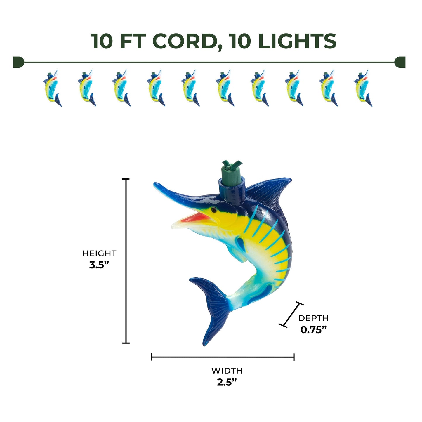 Light Set 10-Light-Marlin