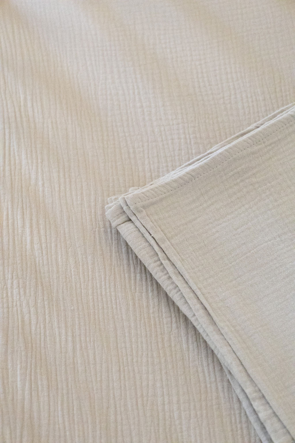 100% Organic Cotton Gauze Muslin Crib Sheet