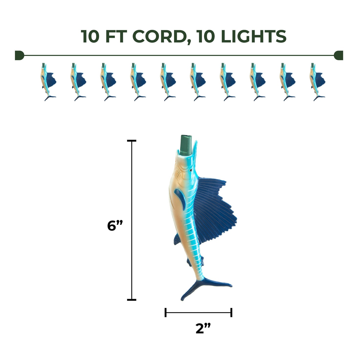 Light Set 10-Light-Sailfish