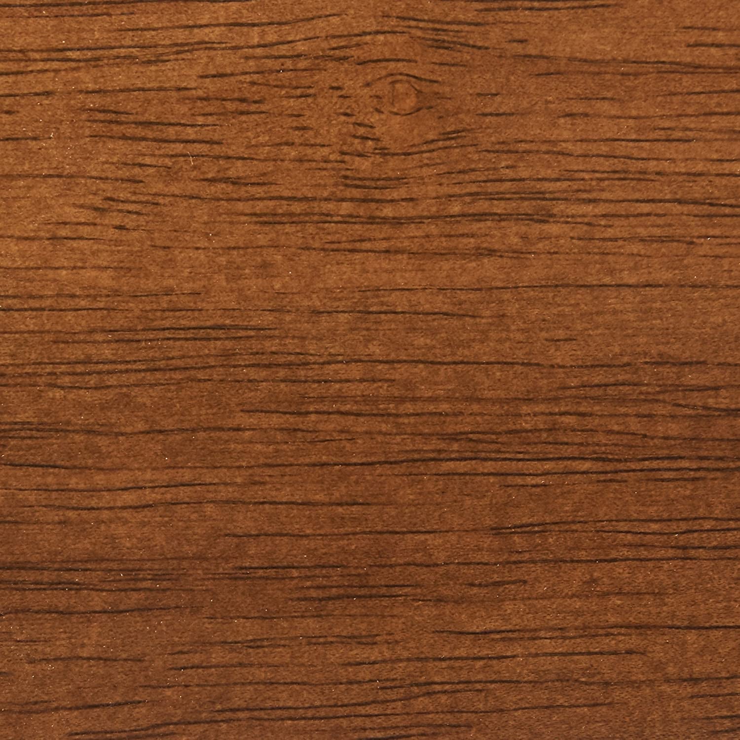 Close-up of the nutmeg finish texture on the Paxton Mid Century Modern Dining Table Base Nutmeg Finish.