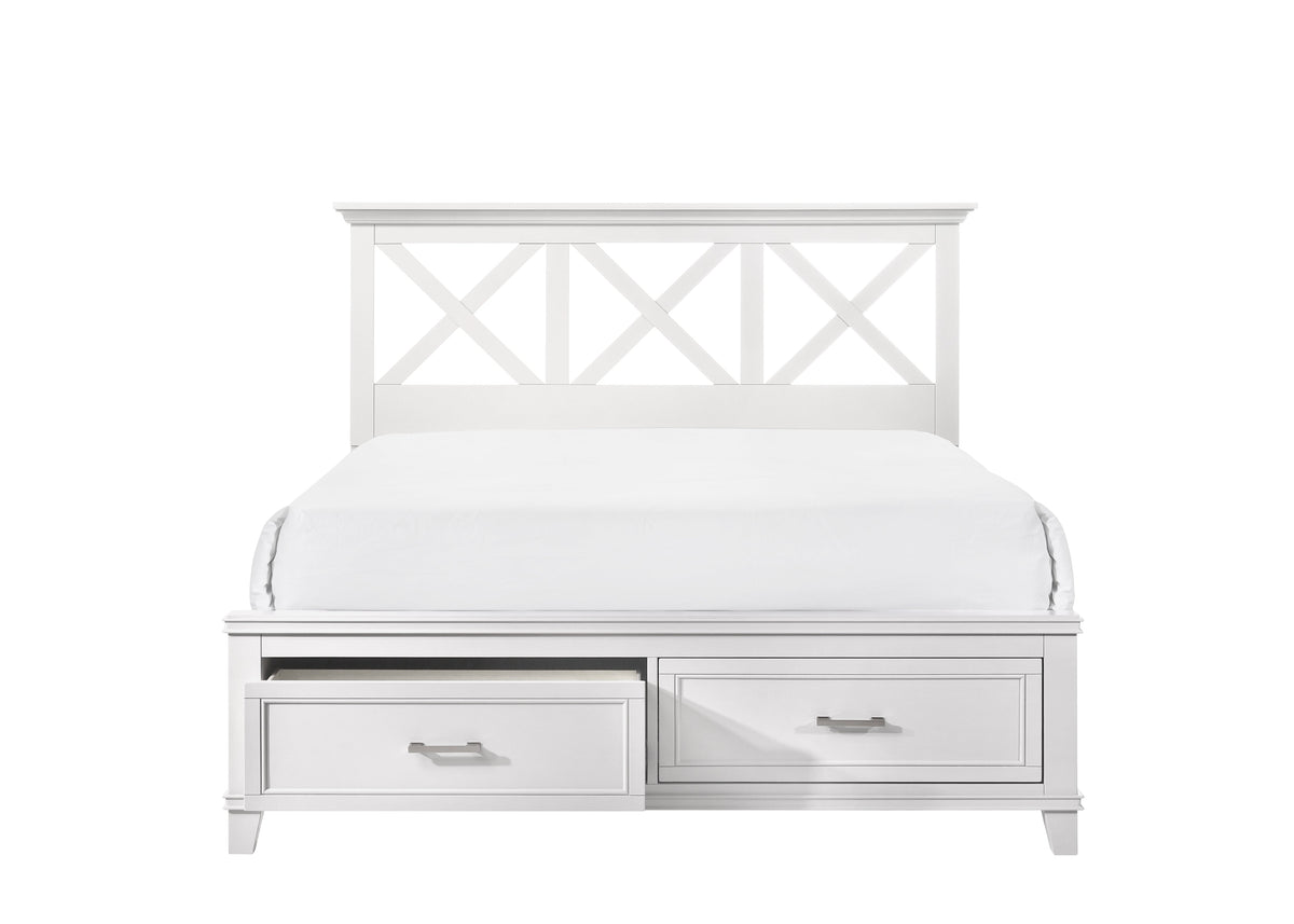 King X Storage Bed