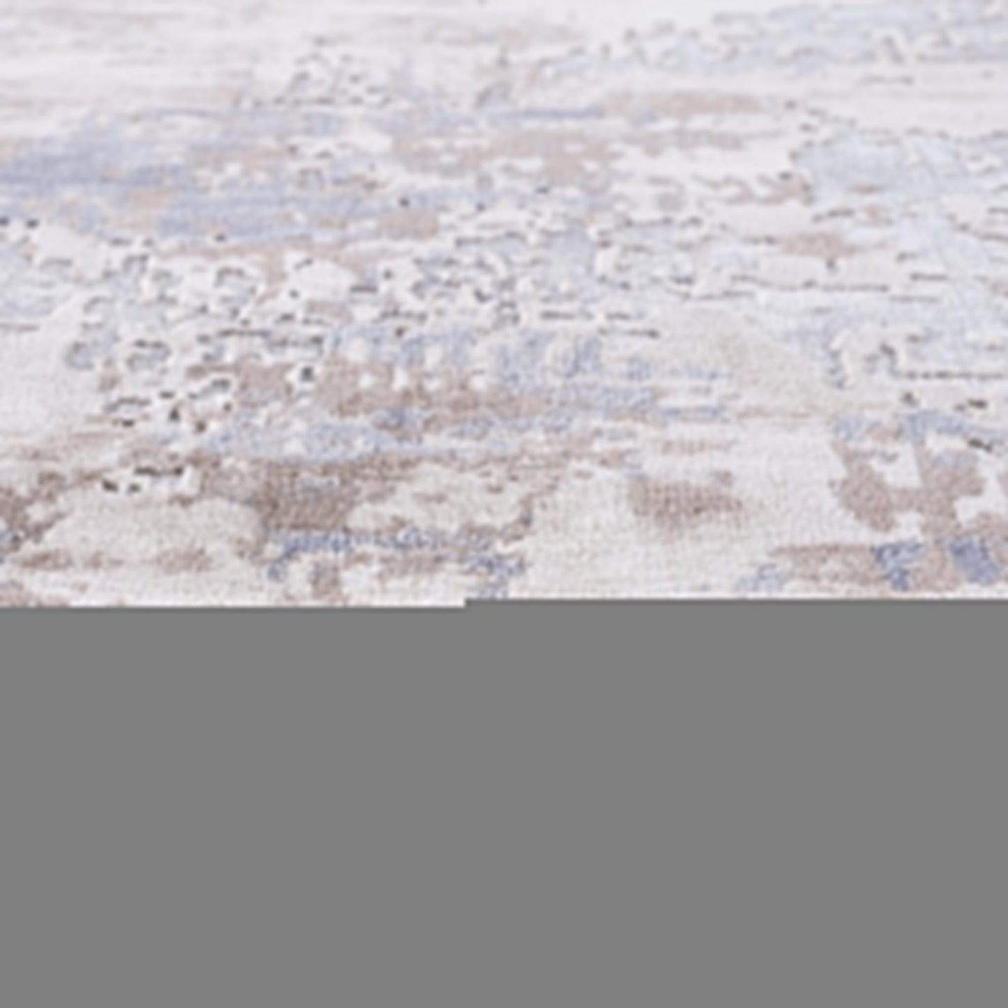 7' X 10' Beige And Ivory Abstract Area Rug