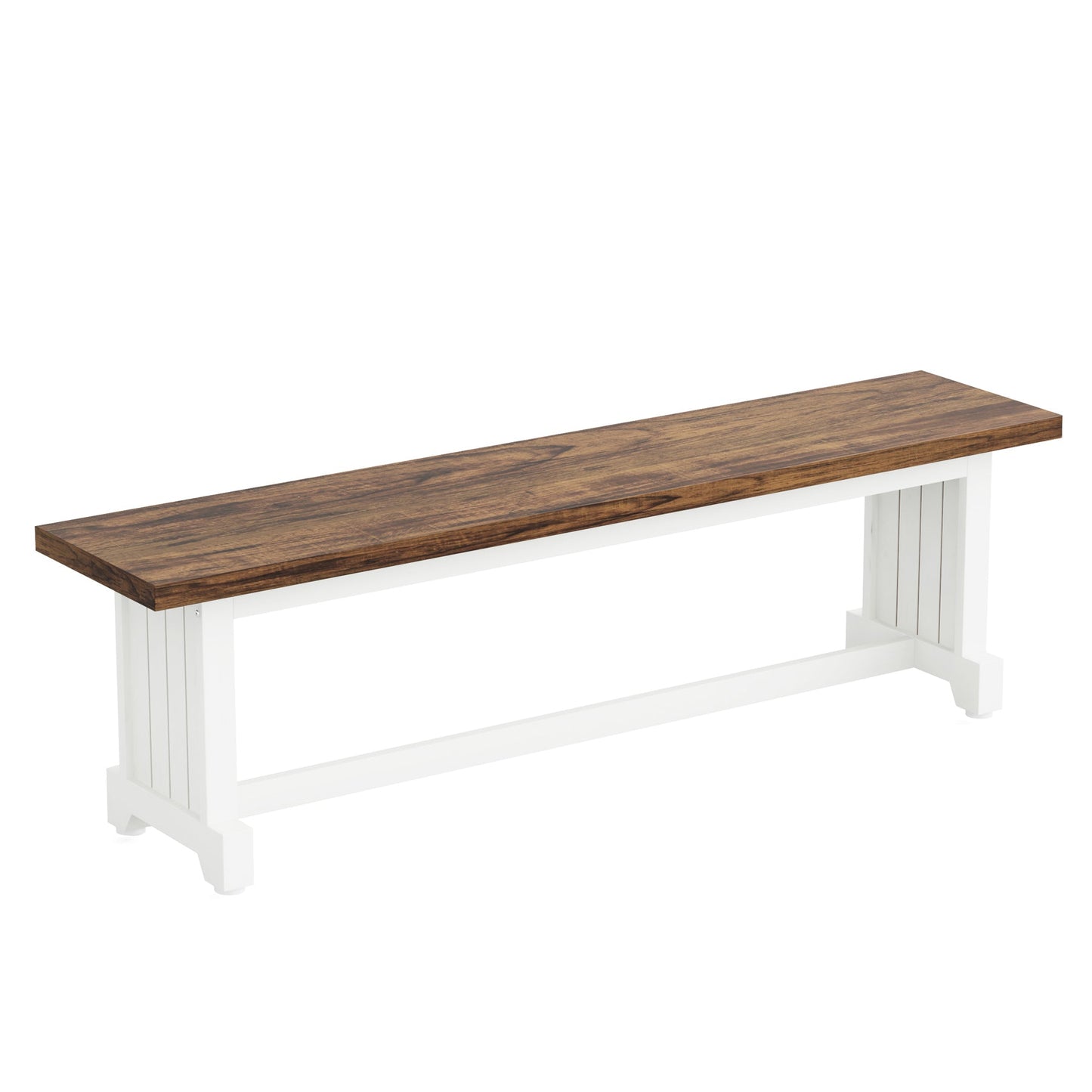47" Farmhouse 3-Piece Dining Table Set for 2-4