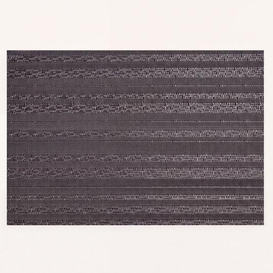 PVC Placemats - Brown Dining Table Mats | Heat Resistant, Non Slip Protection