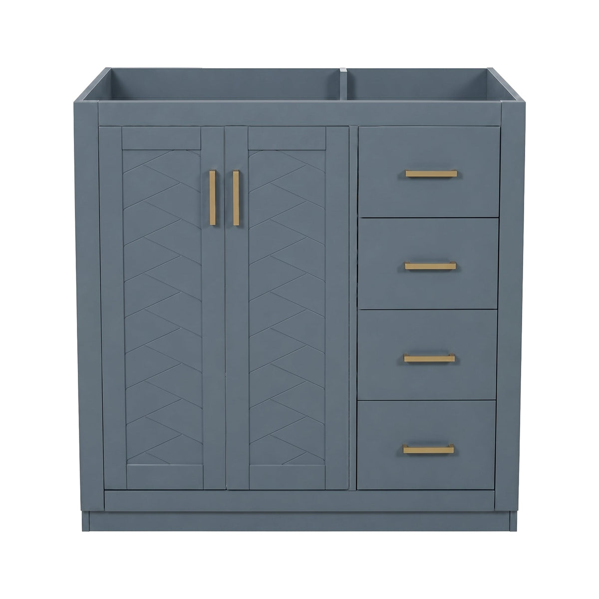 36" Bathroom Vanity Without Top Sink